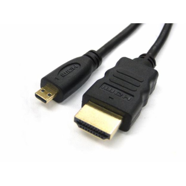 Καλώδιο HDMI 19pin σε HDMI Micro (D) - 1.4V / 2F + with ethernet - 3M