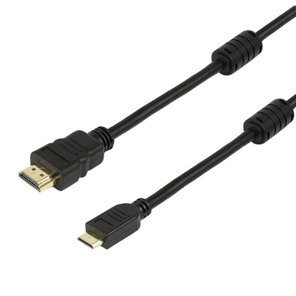 Καλώδιο HDMI 19pin σε HDMI Mini - 1.4V / 2F + with ethernet - 3M