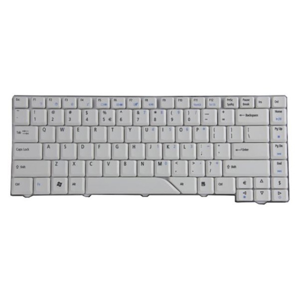 Πληκτρολόγιο για Laptop Acer Aspire 5720 5920 6920 5310 5520 Series US Άσπρο