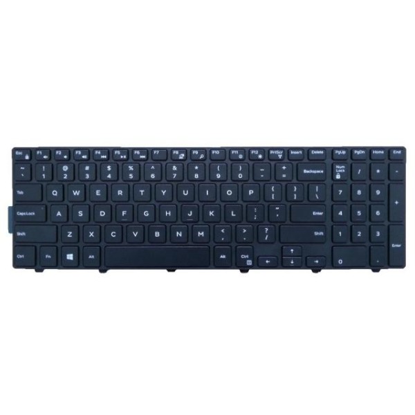 Πληκτρολόγιο για Laptop Dell Inspiron 15, 5547, 3541, 3558, Μαύρο
