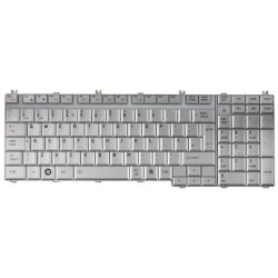 Πληκτρολόγιο για Laptop Toshiba Satellite C660 C655 L655 L750 L770 US Άσπρο