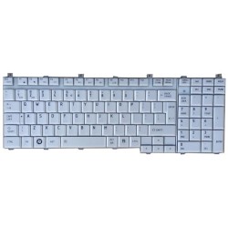 Πληκτρολόγιο για Laptop Toshiba SATELLITE L350, SATELLITE L350D Series US Άσπρο