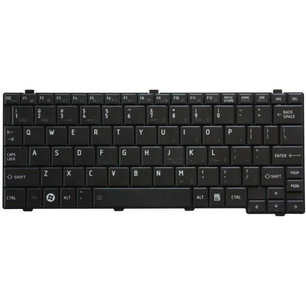 Πληκτρολόγιο για Laptop Toshiba NB500, Black