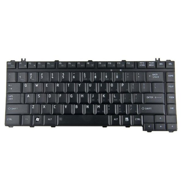 Πληκτρολόγιο για Laptop Toshiba Satellite A200 A205 A210 Series US Μαύρο