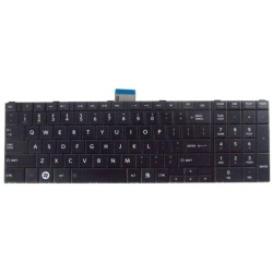Πληκτρολόγιο για Laptop Toshiba Satellite C850 US Μαύρο