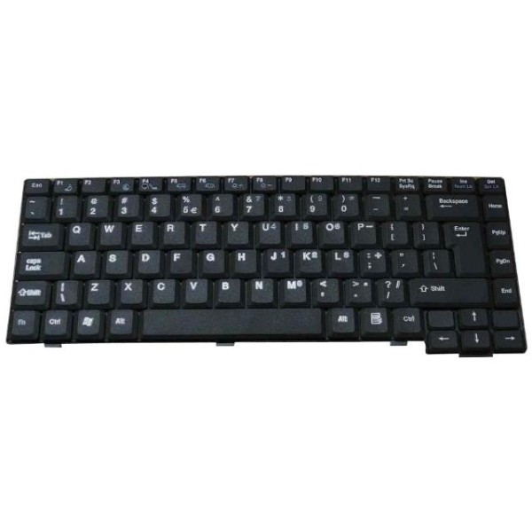 Πληκτρολόγιο για Laptop Turbo X H36, H36X GR Μαύρο