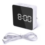 Ψηφιακό Ρολόι καθρέφτης (θερμοκρασία – Ξυπνητήρι) Μπαταρίας ή USB