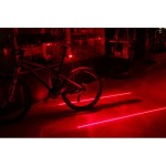 ΠΙΣΩ ΦΩΣ ΠΟΔΗΛΑΤΟΥ 5 LED + LASER LINES