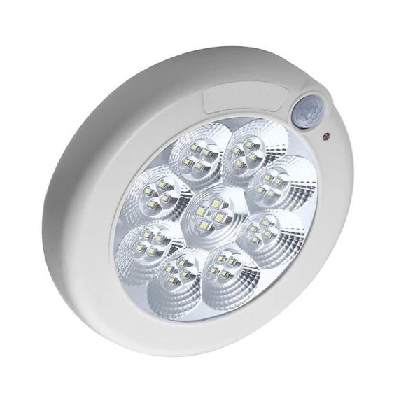 Φωτιστικό LED 7W με αισθητήρα κίνησης - Ψυχρό φως
