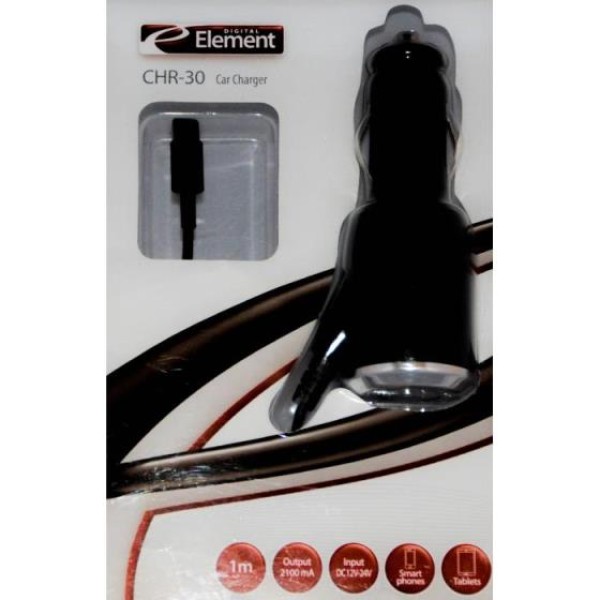 Φορτιστής Κινητών - Tablet Element CHR-30 Αυτοκινήτου