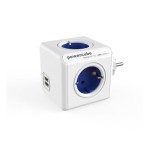 Πολύμπριζο PowerCube (4 θέσεων) + διπλός φορτιστής κινητού USB