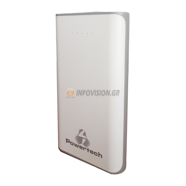 Power Bank 12000mAh, 2x USB, White