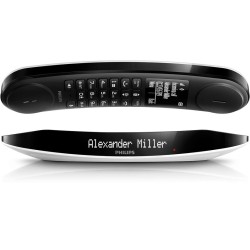 Ασύρματο Τηλέφωνο Philips Luceo M6601WB Λευκό - Μαύρο