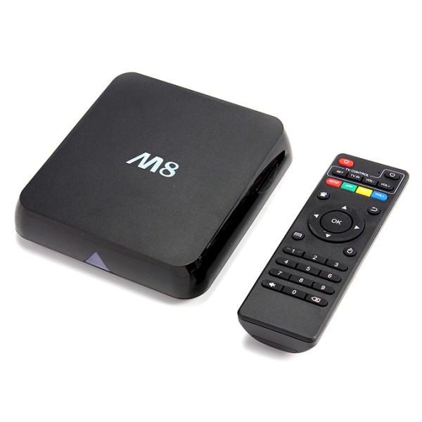 TVBox Android Quad Core 4K/3D with KODI M8 (OEM) TVBox Android Quad Core 4K/3D with KODI M8 (OEM)