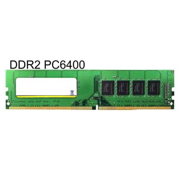 MAJOR μεταχ. RAM U-Dimm μνήμη (Desktop) DDR2, 1GB PC6400