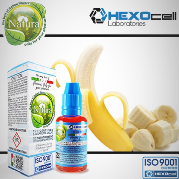 Μπανάνα-Eliquid Hexocell 30ml