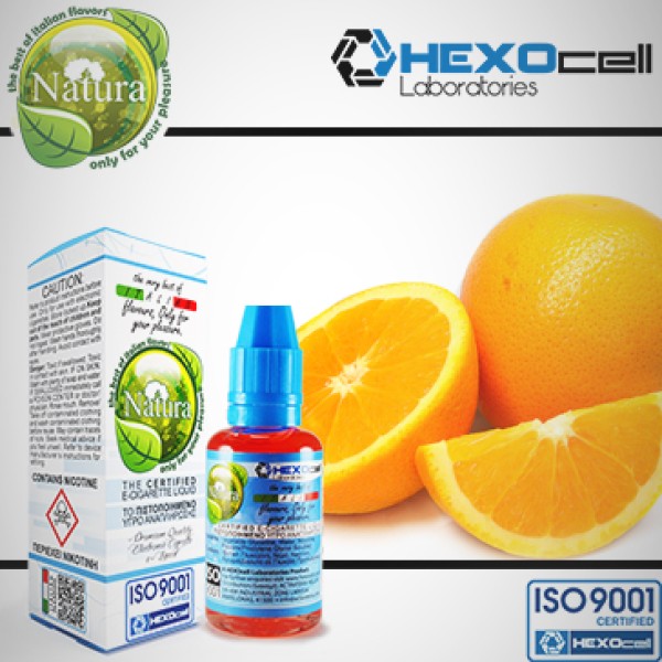Πορτοκάλι-Eliquid Hexocell 30ml
