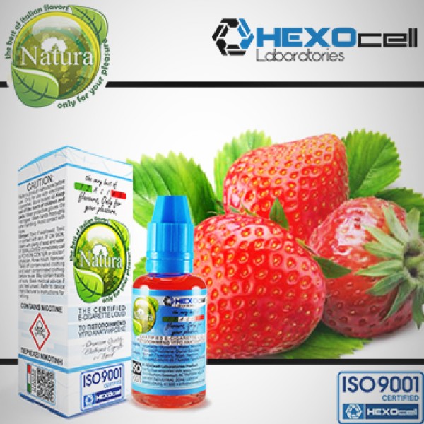 Φράουλα-Eliquid Hexocell 30ml