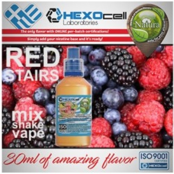 Red Stairs - MIX-SHAKE-VAPE - NATURA 30/60ML